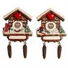 Magnet Winter Kuckucksuhr, 2 assortiert