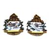 Magnet Winter Kuckucksuhr mit Almhaus, 2 assortiert