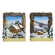 Magnet Winter mit Seilbahn, 2 assortiert