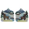 Magnet Winterbergland mit Hirsch, 2 assortiert