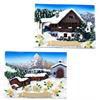 Magnet Winterlandschaft Almhütte, 2 assortiert