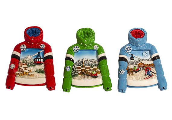 Magnet Winterlandschaft Jacke, 3 assortiert