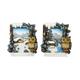 Magnet Winterlandschaft mit Eule, 2 assortiert