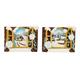 Magnet Winterlandschaft mit Fenster, 2 assortiert