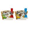Magnet Winterlandschaft mit Ski, 2 assortiert