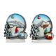 Magnet Winterlandschaft mit Ski Piste und Gondel, 2 assortiert