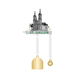 Metall Magnet Kloster St. Gallen und Glocke