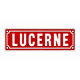 Metall Magnet Schild Lucerne