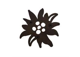 Metall Topfuntersetzer "Edelweiss" 18,5x18,5cm