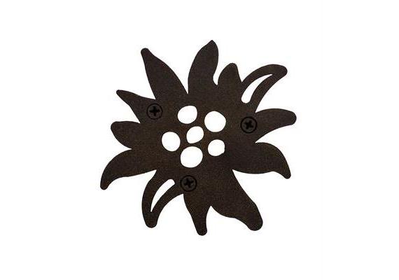Metall Topfuntersetzer "Edelweiss" 18,5x18,5cm