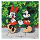 Minnie et Mickey, Image 30x30cm Crystal Art Kit