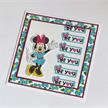 Minnie Mouse, set de tampons Crystal Art A6 | Bild 3