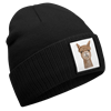 Mütze Alpaka schwarz