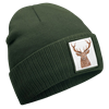 Mütze Hirsch olive grün