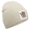 Mütze Waschbär sand beige