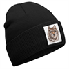 Mütze Wolf schwarz