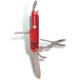 Multi-Funktion Taschenmesser rot, 9.3 x 2.5 cm - Switzerland