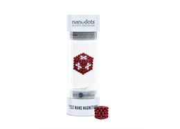 Nanodots 125 Swiss rouge/argent