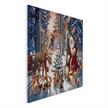 Noël dans la forêt, 90x65cm Crystal Art Kit | Bild 2