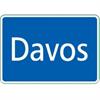 Ortstafel Davos