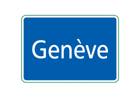 Ortstafel Genève