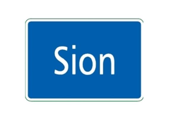 Ortstafel Sion