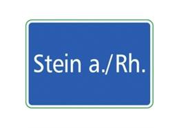 Ortstafel Stein a./Rhein