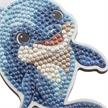 Ozean Delfin, Crystal Art Buddy, ca. 11x8cm | Bild 2