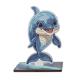 Ozean Delfin, Crystal Art Buddy, ca. 11x8cm