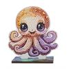 Ozean Oktopus, Crystal Art Buddy, ca. 11x8cm