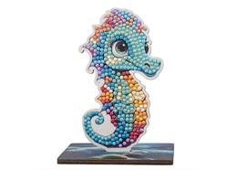Ozean Seepferd, Crystal Art Buddy, ca. 11x8cm
