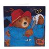 Paddington mit Marmelade, Karte 18x18cm Crystal Art
