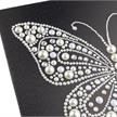 Paon à fleurs, 30x30cm Crystal Art Kit | Bild 3