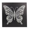 Paon à fleurs, 30x30cm Crystal Art Kit