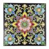Paon à fleurs, 30x30cm Crystal Art Kit