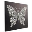 Paon à fleurs, 30x30cm Crystal Art Kit | Bild 2