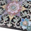 Paon à fleurs, 30x30cm Crystal Art Kit | Bild 3