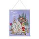 Pierre et Flopsy Flower Pot, image 30x30cm Crystal Art Kit