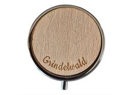 Pillendose aus Holz - mit Grindelwald beschriftet