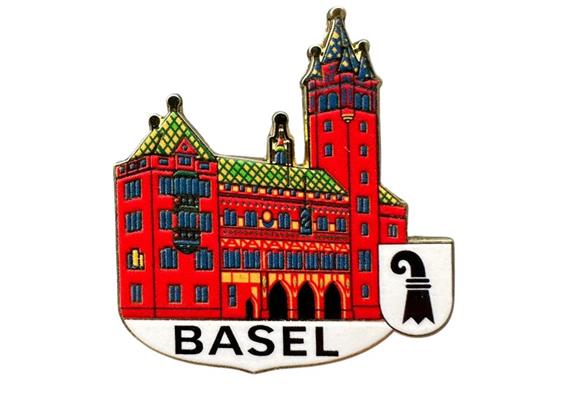Pin Basel Rathaus, 35mm