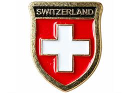 Pin CH Abzeichen Switzerland, 13 mm