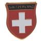 Pin CH-Wappen mit "Switzerland", 13 mm