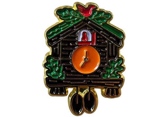 Pin Kuckucksuhr, 25 mm