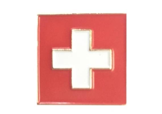 Pin Schweizer Kreuz, 15 mm