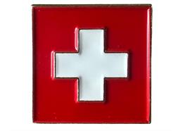 Pin Schweizer Kreuz, 15 mm