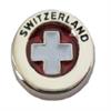 Pin Schweizer Kreuz transparent