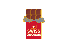 Pin Swiss Chocolate, 30mm