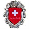 Pin Wappen Switzerland, 19.9 x 16.4 mm