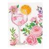 Pink Aperitif Crystal Art Card Kit 12.6cm x 17.5cm