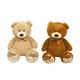 Plüschbär Gold, 107 cm, 2er Set, assortiert